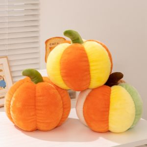 Halloween Plush Decorative Pillow Collection – Pumpkin, Ghost, Bat & Haunted House Cushions